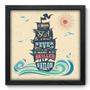 Imagem de Quadro Decorativo - Sailor - 33cm x 33cm - 072qdrp