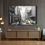 Imagem de Quadro Decorativo sala Nova York Parareto e Amarelo 60x40 Quadro Quarto Hall Cozinha