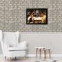Imagem de Quadro Decorativo Santa Ceia- Clássica 24x18cm - com vidro