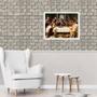 Imagem de Quadro Decorativo Santa Ceia- Clássica 24x18cm - com vidro