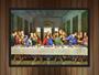 Imagem de Quadro Decorativo Santa Ceia Jesus Cristo Religioso Decorações Com Moldura G004