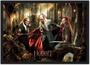Imagem de Quadro Decorativo Senhor Dos Anéis Filmes Cinema Salas Quartos Decorações Com Moldura