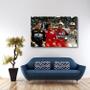 Imagem de Quadro decorativo Senna Piquet Mansell e Prost Tela em Tecido