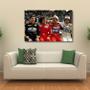 Imagem de Quadro decorativo Senna Piquet Mansell e Prost Tela em Tecido