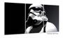 Imagem de Quadro Decorativo Star Wars Com Tela Em Tecido  120x60 3 peças