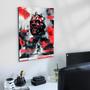 Imagem de Quadro Decorativo Star Wars - Darth Maul Mdf 27x20cm