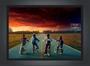 Imagem de Quadro Decorativo Stranger Things Filmes Cinema Salas Quartos Decorações Com Moldura G03