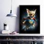 Imagem de Quadro Decorativo Super Chihuahua 45X34Cm - Com Vidro