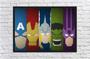 Imagem de Quadro Decorativo Super Heróis Nerd Geek Decorações Com Moldura G8
