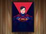 Imagem de Quadro Decorativo Superman Heróis Geek Decorações Com Moldura G05