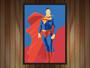 Imagem de Quadro Decorativo Superman Heróis Geek Decorações Com Moldura G10