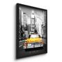 Imagem de Quadro Decorativo Taxi Amarelo New York 45x33 C/Vidro