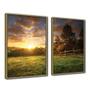 Imagem de Quadro Decorativo Textura CX Alta 2un 40x60 Campo Ensolarado