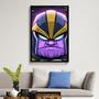 Imagem de Quadro Decorativo Thanos 2 50x70 cm Placa Decorativa em MDF para Decoração de interiores