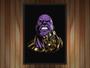 Imagem de Quadro Decorativo Thanos Nerd Geek Super Heróis Decorações Com Moldura G01