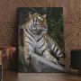 Imagem de Quadro Decorativo Tigre Canvas 50x70 - Foto Paulista