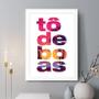 Imagem de Quadro Decorativo Tô De Boas 24X18Cm - Com Vidro