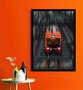 Imagem de Quadro Decorativo Trem Locomotiva Máquinas Paisagem Salas Quartos Escritórios Com Moldura RC040