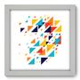 Imagem de Quadro Decorativo - Triângulos - 22cm x 22cm - 096qnaab