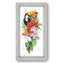 Imagem de Quadro Decorativo - Tucano - 19cm x 34cm - 026qdsb