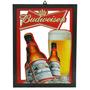 Imagem de Quadro Decorativo Vazado Budweiser Área Laser 25x33 Mdf Madeira