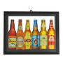 Imagem de Quadro Decorativo Vazado Cervejas Área Laser 25x33 Mdf Madeira