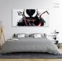 Imagem de Quadro Decorativo Venom Marvel em Tecido Canvas 130x60