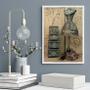 Imagem de Quadro Decorativo Vintage Moda Fotografia Manequim 33X24Cm