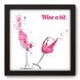 Imagem de Quadro Decorativo - Wine a bit - 22cm x 22cm - 092qdcp