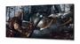 Imagem de Quadro Decorativos God of War em Tecido Canvas 130x60