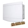 Imagem de Quadro Disjuntor Tigre Embutir 6-8 Disj Com Barramento Cent