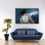 Imagem de Quadro Dragon Ball Goku decorativo com Tela em Tecido