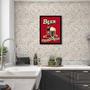 Imagem de Quadro Duff Beer Temporary Solution 24x18cm - com vidro