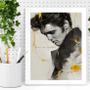 Imagem de Quadro Elvis Presley -  Love Me Tender 24x18cm - com vidro