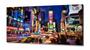 Imagem de Quadro Em Tecido Decorativo New York City Times Square Luzes em Tecido Canvas 130x60