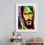 Imagem de Quadro Estilo Pintura Rosto Jesus - 60x48cm