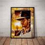 Imagem de Quadro Filme Arte Indiana Jones Poster Com Moldura