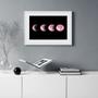 Imagem de Quadro Fotografia Fases da Lua Rosa - 60x48cm