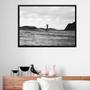 Imagem de Quadro Fotografia Surfista 45x34cm - com vidro