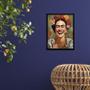 Imagem de Quadro Frida Gargalhando 45X34Cm - Com Vidro
