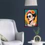 Imagem de Quadro Frida Moderna De Óculos 24X18Cm