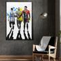 Imagem de Quadro Futebol  Neymar Messi e Cristiano Ronaldo 50x70 cm