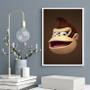 Imagem de Quadro Gamer Donkey Kong 45X34Cm - Com Vidro
