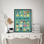 Imagem de Quadro Gamer - Play More Videogames 45x34cm - com vidro