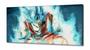 Imagem de Quadro Goku Dragon Ball decorativo com Tela em Tecido Canvas 130x60