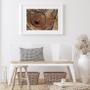 Imagem de Quadro Horizontal Abstrato Madeira - 60x48cm