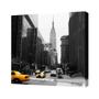 Imagem de Quadro Impressão Digital Nova York Preto e Branco 30x30cm Uniart