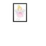 Imagem de Quadro Infantil Menina Fada Madrinha 45X34Cm - Com Vidro