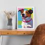 Imagem de Quadro Jack Russell Terrier 33x24cm - com vidro