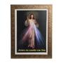 Imagem de Quadro Jesus Misericordioso Resinado De Sala Grande Luxo 50 X 70 Cm